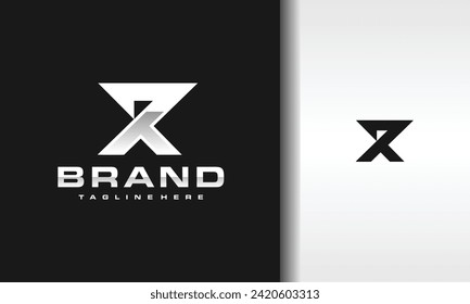 initial letter R strong logo