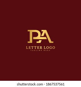 Initial Letter RA logotype company name monogram design for Company and Business logo.