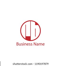 Initial Letter RB Logo Template Design