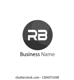 Initial Letter RB Logo Template Design