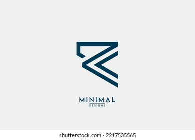 Anfangsbuchstaben RC, CR, R, C Logo Design Vektor Template Element.