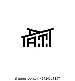 AT Initial Letter in Real Estate Logo Konzept.eps AT Initial Letter in Real Estate Logo Konzept
