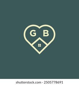 Letra inicial Diseño de logotipo de bienes raíces Vector de valores
