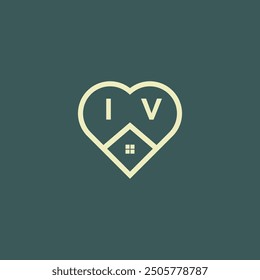 Letra inicial Diseño de logotipo de bienes raíces Vector de valores