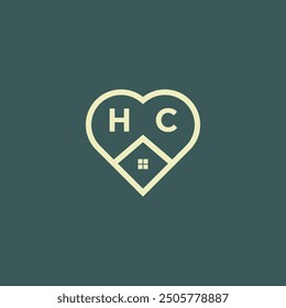 Letra inicial Diseño de logotipo de bienes raíces Vector de valores