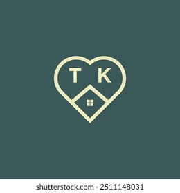 initial letter real estate logo design stock vector