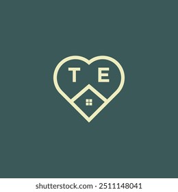 Letra inicial Diseño de logotipo de bienes raíces Vector de valores