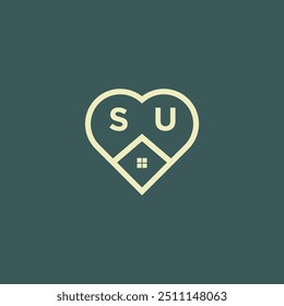 initial letter real estate logo design stock vector