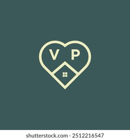 Anfangsbuchstabe Immobilien Logo Design Stock-Vektor