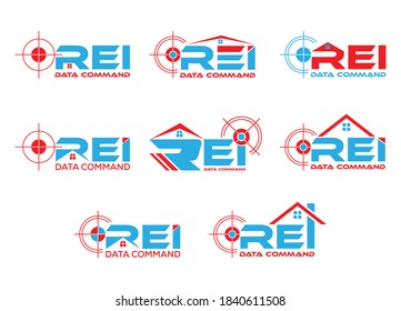 Initial Letter REI Logo or Icon Design Vector Image Template