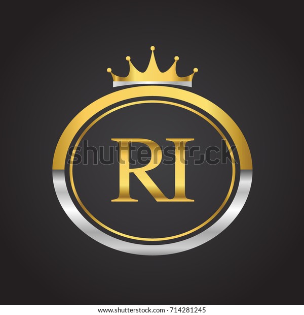 Initial Letter Ri Logotype Company Name Stock Vector (Royalty Free ...