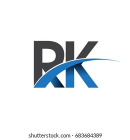 rk logo images stock photos vectors shutterstock https www shutterstock com image vector initial letter rk logotype company name 683684389