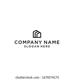 o diseño vectorial de iconos de logotipo doméstico