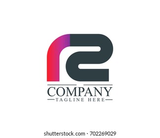 Initial Letter RS Linked Design Logo