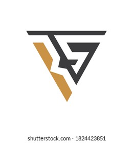 Initialbuchstaben rs Logo oder sr Logo Vektordesign-Vorlage