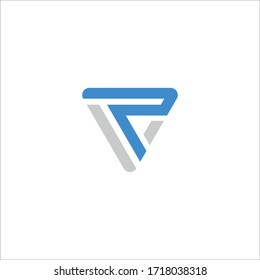 Plantilla de diseño vectorial de logotipo rw o logotipo wr carta inicial