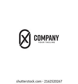 Initial letter rXj and Home logo, suitable for Real estate, Construction etc.