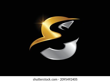 Initial Letter S with backspace S or pathway Logo design vector template, Graphic Alphabet Symbol for Corporate Business Identity