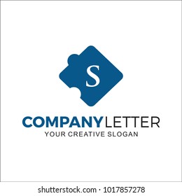 Initial Letter S Design Logo