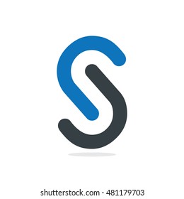 Initial Letter S Design Template Elements