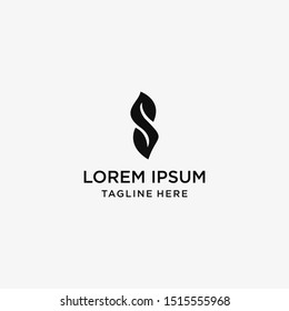 Initial Letter S Logo Business  Vector Design Template .