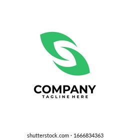 initial letter S logo design vector inspiration