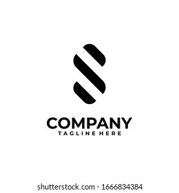 initial letter S logo design vector inspiration