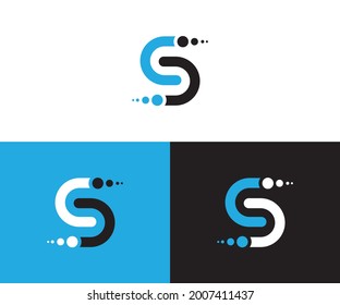 Initial Letter S Logo Design