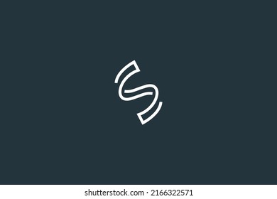 Initial Letter S Logo Design Vector Template