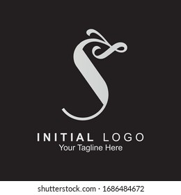 Initial Letter S Logo Icon Template