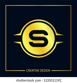 Initial Letter S Logo Template Vector Design