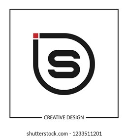 Initial Letter S Logo Template Vector Design