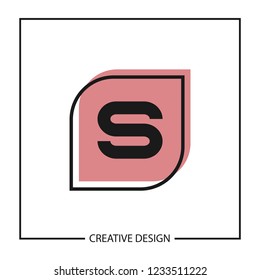 Initial Letter S Logo Template Vector Design