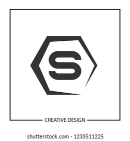 Initial Letter S Logo Template Vector Design