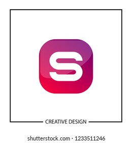 Initial Letter S Logo Template Vector Design