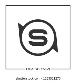 Initial Letter S Logo Template Vector Design