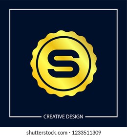 Initial Letter S Logo Template Vector Design