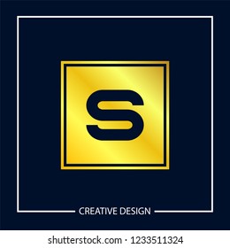 Initial Letter S Logo Template Vector Design