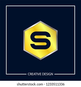 Initial Letter S Logo Template Vector Design