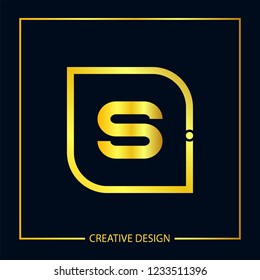 Initial Letter S Logo Template Vector Design