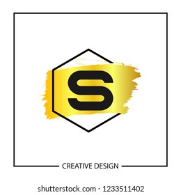 Initial Letter S Logo Template Vector Design