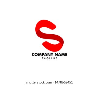 Initial Letter S Logo Template Design