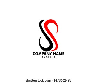 Initial Letter S Logo Template Design