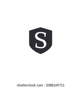 Initial letter S logo template design