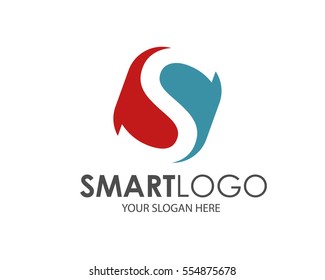 Initial letter S logo vector