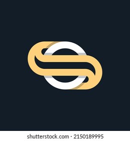 initial letter S O logo