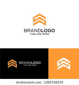  initial letter s technology logo design. vector set icon logotype for digital abstract dot connection