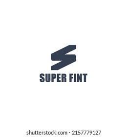 Initial letter S and Z, SZ, ZS, overlapping interlock monogram logo, black color on white background