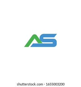 Anfangsbuchstaben als oder als Logo-Designvorlage
