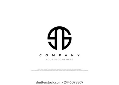 Anfangsbuchstabe AS oder SA Logo Design